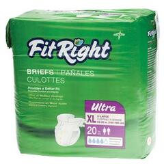 Medline FitRight Ultra Brief 2X-Large 60