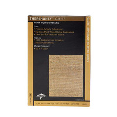 Medline TheraHoney Gauze Honey Sheet Dressings, 4