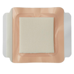 Medline Optifoam Adhesive Foam Dressing, 4