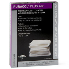 Medline Puracol Plus AG Collagen Dressing 1