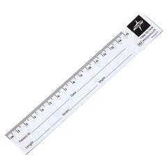 Medline Educare Paper Wound Ruler, 15 cm, PK/1, CS/250