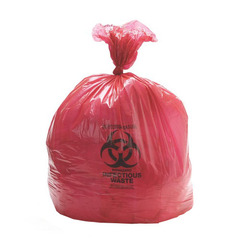 Medline Biohazard Liners, Red, 31