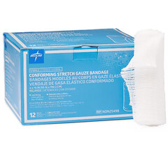 Medline Sterile Conforming Gauze Bandage, 4