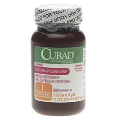 Medline CURAD Sterile Iodoform Packing Strip 1/2