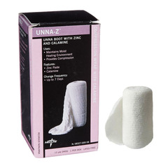 Medline Unna-Z Unna Boot Bandage with Calamine, 3