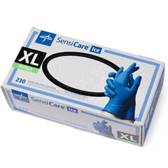 Medline Nitrile Exam Glove, Powder Free, Latex Free, Chemo Rated, 200 Per Box, Extra Large, BX/1, CS/2000