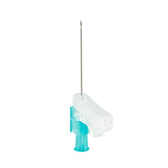 Cardinal Health Magellan Hypodermic Safety Needle, Green, 21G x 1-1/2