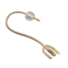 Cardinal Health Dover Silicone Elastomer Coated Latex Foley Catheter, 5 mL, 3-Way, 20 fr, EA/1