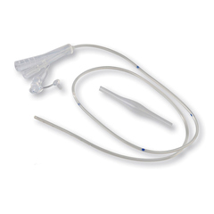 Cardinal Health Salem Sump Silicone Nasogastric Tube, Radiopaque Line, 12 Fr 48