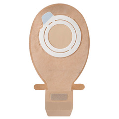 Coloplast SenSura Flex 2-Piece Wide Outlet Drainable Pouch 50 mm, Transparent, BX/1