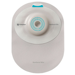 Coloplast SenSura Mio 1-Piece Closed Pouch, Soft Convex, Maxi, Opaque with Inspection Window, Pre-Cut, 1-1/8