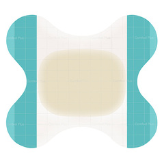 Coloplast Comfeel Plus Contour Hydrocolloid Dressing 24 Square Inch, EA/1, BX/5
