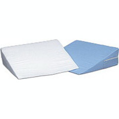 Briggs Healthcare/Mabis Foam Bed Wedge, White Cover, 10