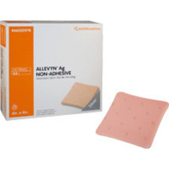 Smith & Nephew ALLEVYN Ag Non-Adhesive Absorbent Silver Barrier Hydrocellular Dressing, 4