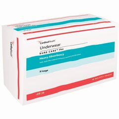 Cardinal Health, Underwear, Sure Care Plus, X-Large, 48