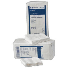 Cardinal Health Curity Non-Woven Cover Sponge, Non-Sterile, 4
