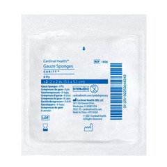 Cardinal Health Curity Woven Gauze Sponge, Sterile 2's, 2
