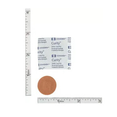 Cardinal Health Curity Spot Adhesive Bandage, Fabric, 7/8