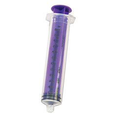 Cardinal Health Oral Syringe, Purple, 60 mL, ENFit Connection, Sterile, EA/1