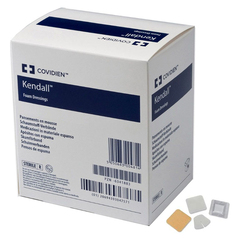 Cardinal Health Kendall Foam Dressing, Fenestrated, 3.5