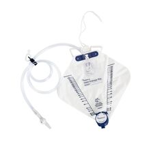 Cardinal Health Curity Dover Anti-Reflux Drainage Bag 2,000 mL, EA/1, CS/20