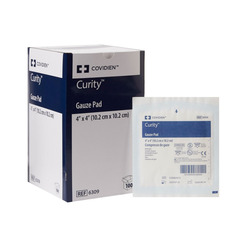 Cardinal Health Curity Woven Gauze Sponge, Sterile 1's, 4