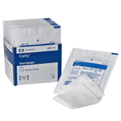 Cardinal Health Curity Woven Gauze Sponge, Sterile 10's, 4