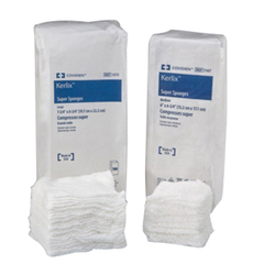 Cardinal Health Kerlix Woven Super Sponge, Medium, Sterile 10's Tray, 6