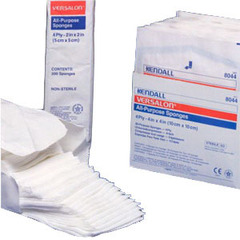 Cardinal Health Curity All Purpose Sterile Non-Woven Sponge 4