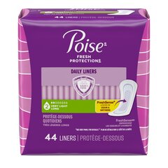 Kimberly-Clark Poise Pantyliners Very Light Extra Coverage, PK/1, CS/264