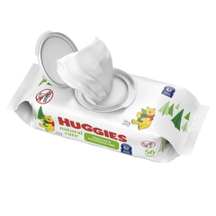 Kimberly-Clark Huggies Natural Care Fragrance Free Baby Wipes - Replaces 6939301, PK/1, CS/448