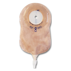 Marlen SuperFlat Urostomoy Pouch w/AquaTack Hydrocolloid Barrier, Transparent, Cut-To-Fit, BX/1