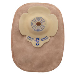 Marlen UltraMax Deep Convex Closed-End Pouch Cut-To-Fit Starter Hole With AquaTack Hydrocolloid Barrier, Opaque, BX/1