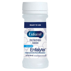 Mead Johnson Enfamil Enfalyte, Ready-to-Use, 2 fl. oz. Nursette Bottle, Retail, EA/1, PK/6
