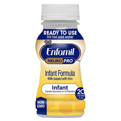 Mead Johnson Enfamil NeuroPro, Ready-to-Use, 6 fl. oz. Nursette Bottle, Retail, EA/1, PK/6