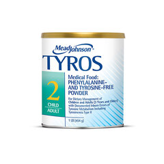 Mead Johnson TYROS 2 Non-GMO Category 2 Metabolic Powder, 1 lb. Can, EA/1, CS/6