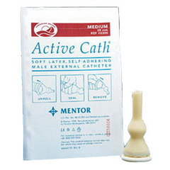 Coloplast Active Cath Latex Self-Adhering Male External Catheter with Watertight Adhesive Seal, 31 mm, EA/1, BX/100