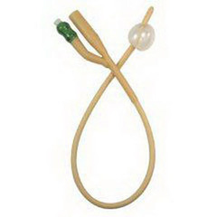 Coloplast Cysto-Care Folysil Coude 2-Way Silicone Foley Catheter 8 Fr 3 cc, BX/5, EA/1