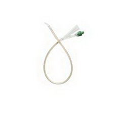 Coloplast Cysto-Care Folysil Coude 2-Way Silicone Foley Catheter 12 Fr 10 cc, BX/5, EA/1