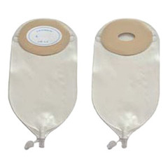 Nu-Hope Laboratories Adult Oval A Drn Pch W/Barrier,Convex, Roll-Up,Ttf, BX/1
