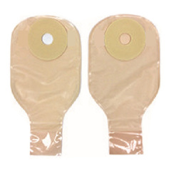 Nu-Hope Laboratories Nu-Comfort Extra Deep Convex Nu-Flex Adult Drain Pouch With Barrier Pre-Cut 1-1/8