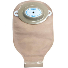 Nu-Hope Laboratories NuFlex Oval Drainable Pouch, NuBarrier, Trim-To-Fit (1-1/8