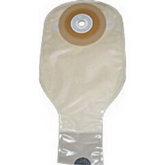 Nu-Hope Laboratories 1-Piece Post-Op Adult Drainable Pouch Precut Convex 1-1/8