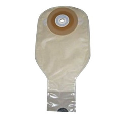 Nu-Hope Laboratories Nu-Flex Oval E Convex Drain Pouch Trim-To-Fit  1- 3/4