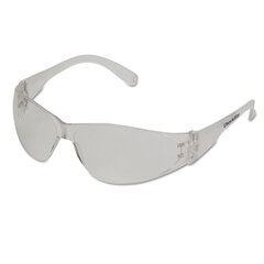 MCR Safety Checklite Safety Glasses, Clear Frame, Anti-Fog Lens