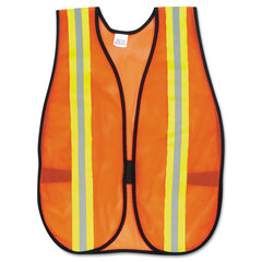 MCR Safety Orange Safety Vest, 2