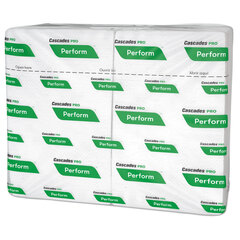 Cascades Pro Cascades for ServOne Napkins, 1-Ply, 6 1/2 x 4 1/4, White, 376/Pk, 6016/Carton