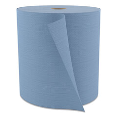 Cascades Pro Tuff-Job Spunlace Towels, Jumbo Roll, 12 x 13, Blue, 475/Roll
