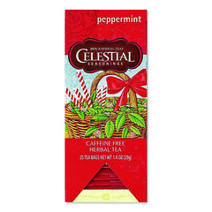 HAIN CELESTIAL GROUP INC. Tea, Herbal Peppermint, 25/Box