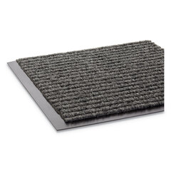 Crown Mats Needle Rib Wipe and Scrape Mat, Polypropylene, 48 x 72, Gray